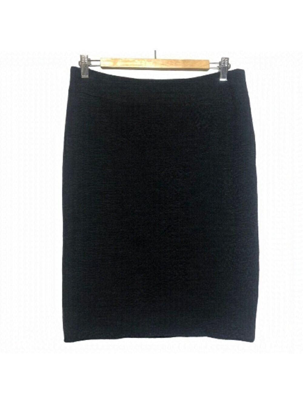 Iris Setlawke Wool Blend Navy Pencil Skirt, size 8